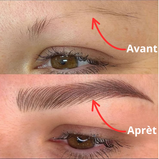 Des sourcils parfaits en 10 secondes – sans RDV en institut ( 1 acheté, 1 offert )